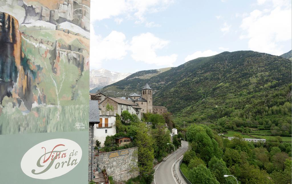 Hotel Villa De Torla Exterior foto